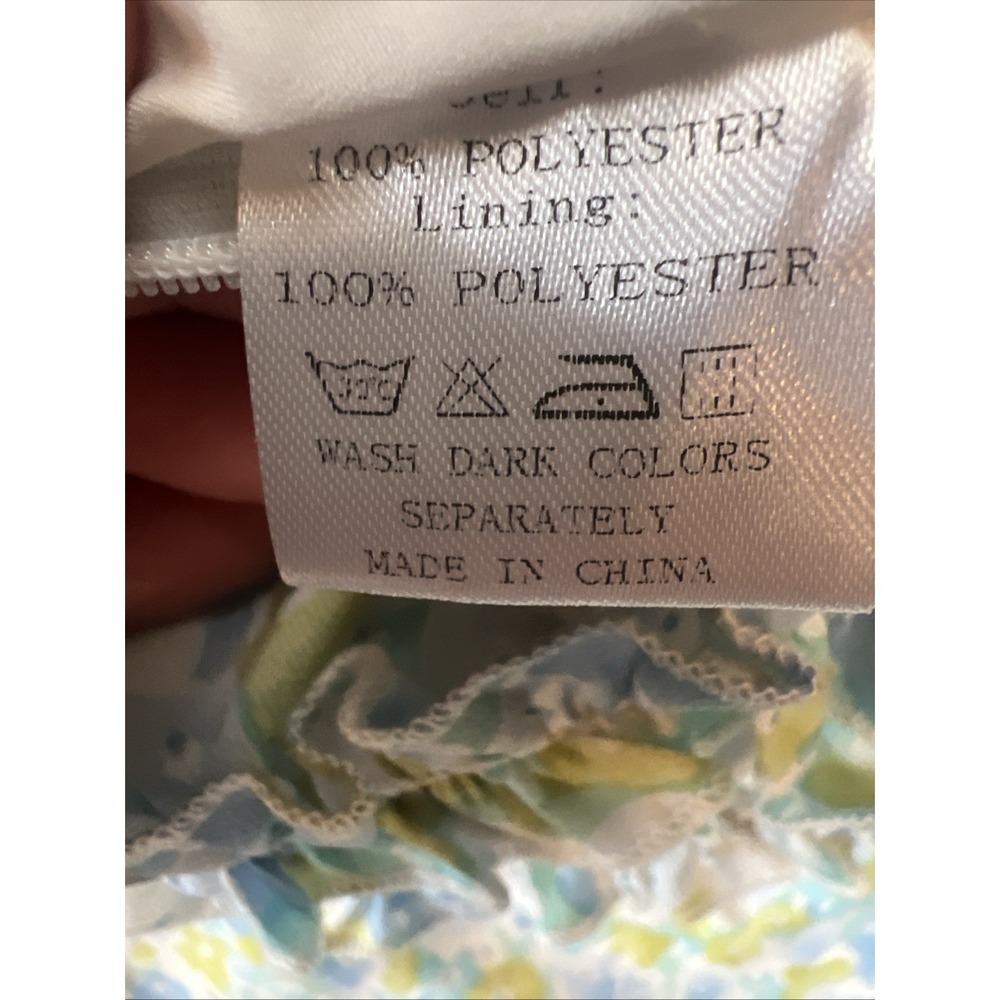 NWT Toby Heart Ginger Floral Ruffle Dawn Crop Top and Skirt Set XS Blue Green - Picture 6 of 11